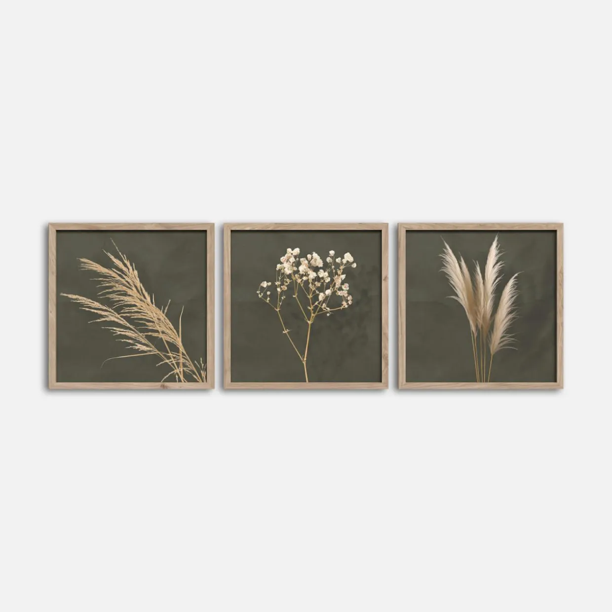 Obrazy na ścianę WALL PAMPAS 30x30 cm