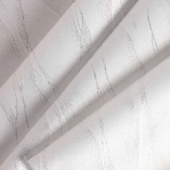 Obrus biały w srebrny marmur LYMIO 140x220 cm