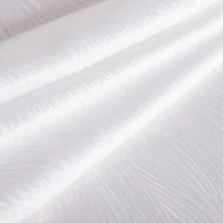 Obrus kremowy w falowane linie WAVES 140x280 cm