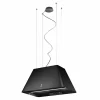 Okap wyspowy czarny ELICA IKONA LIGHT BL/F/60
