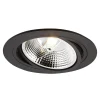 Oprawa halogenowa wpuszczana oczko czarna CHUCK 16 cm