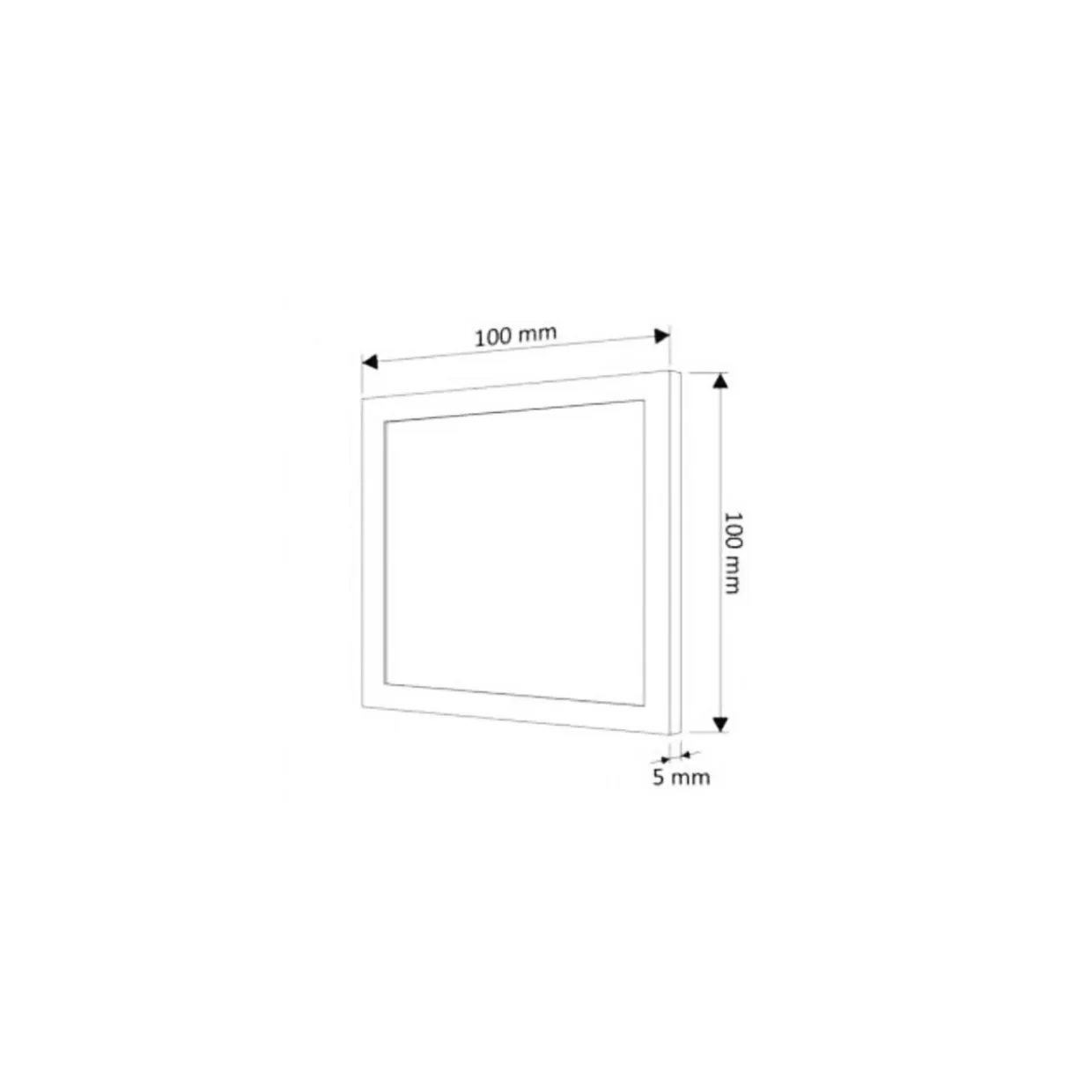 Oświetlenie LUMEN 3-punktowe QUADRO LED Z-3FOT-BI-BZ-TS, barwa zimna