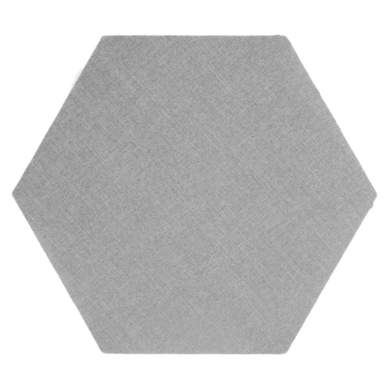 Panel tapicerowany FIBI HEXAGON 20x20, szary