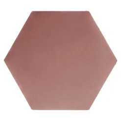 Panel tapicerowany FIBI HEXAGON 20x20, różowy