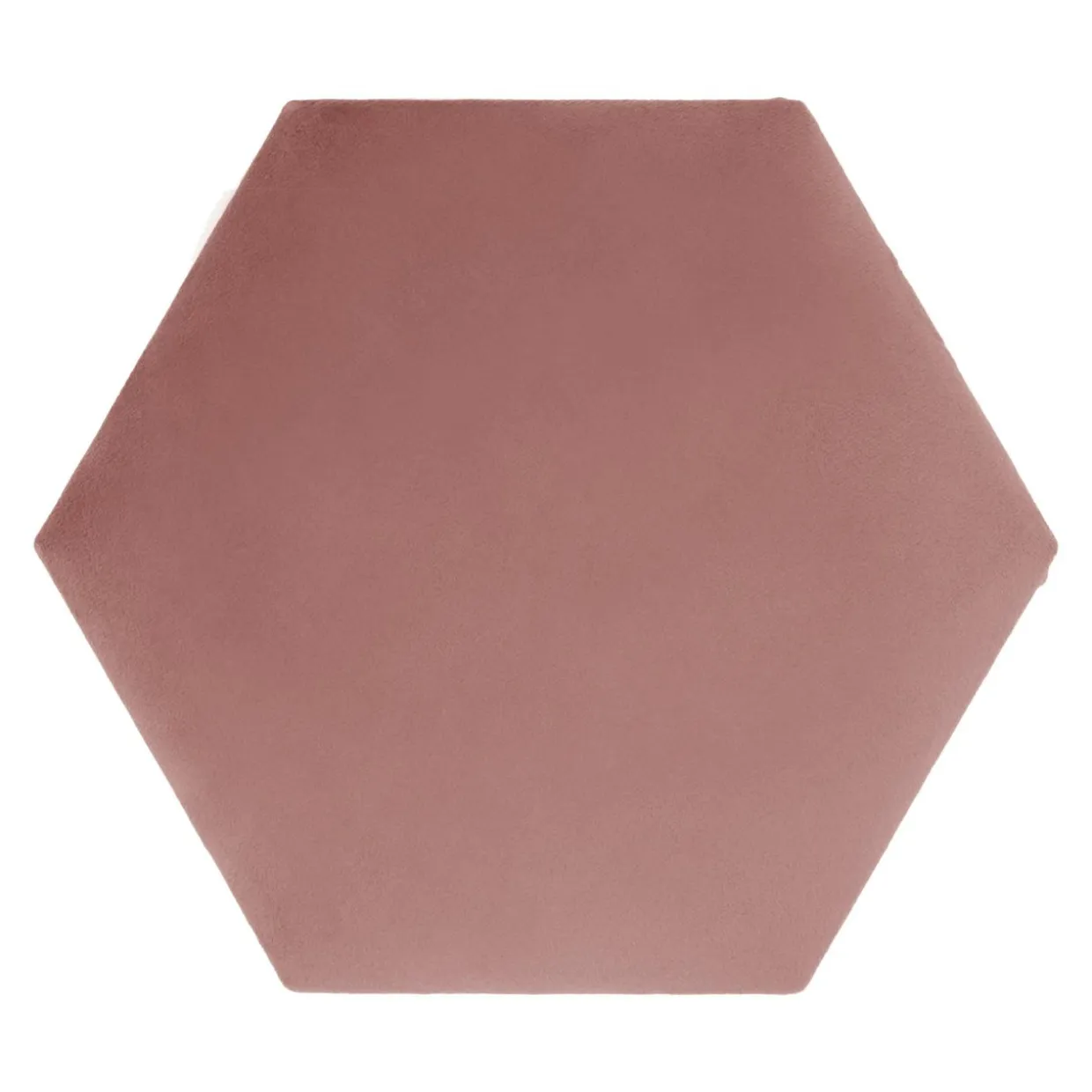 Panel tapicerowany FIBI HEXAGON 20x20, różowy
