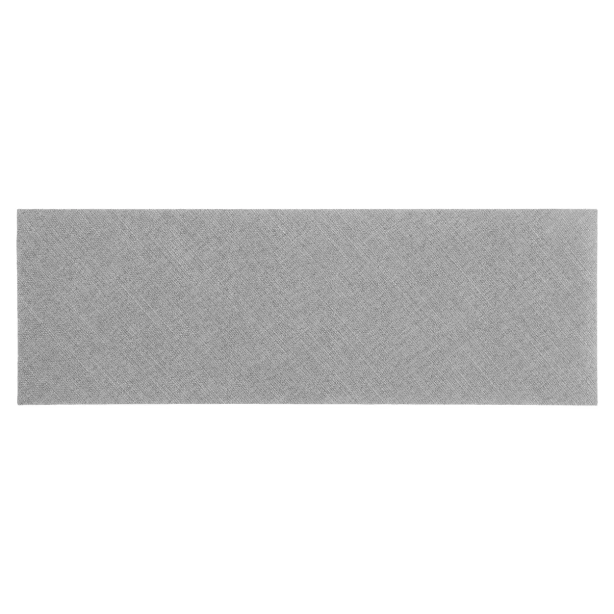 Panel tapicerowany FIBI PROSTOKĄT 45x15, szary