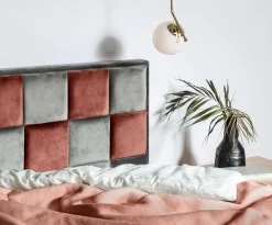Panel tapicerowany FIBI PROSTOKĄT 45x30, jasnozielony