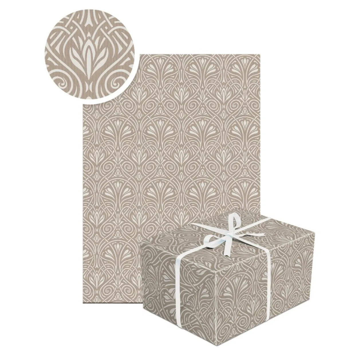 Papier do pakowania KRAFT NEUTRAL MIX 70x200 cm
