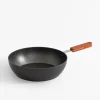 Patelnia głęboka aluminiowa WOODY 28 cm