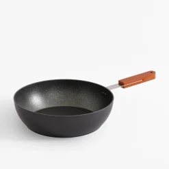 Patelnia głęboka aluminiowa WOODY 28 cm