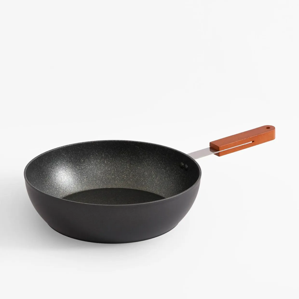 Patelnia głęboka aluminiowa WOODY 28 cm