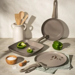 Patelnia grillowa na indukcję szara GOBI 28 cm