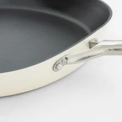 Patelnia na indukcję biała QUADRATO 30 cm