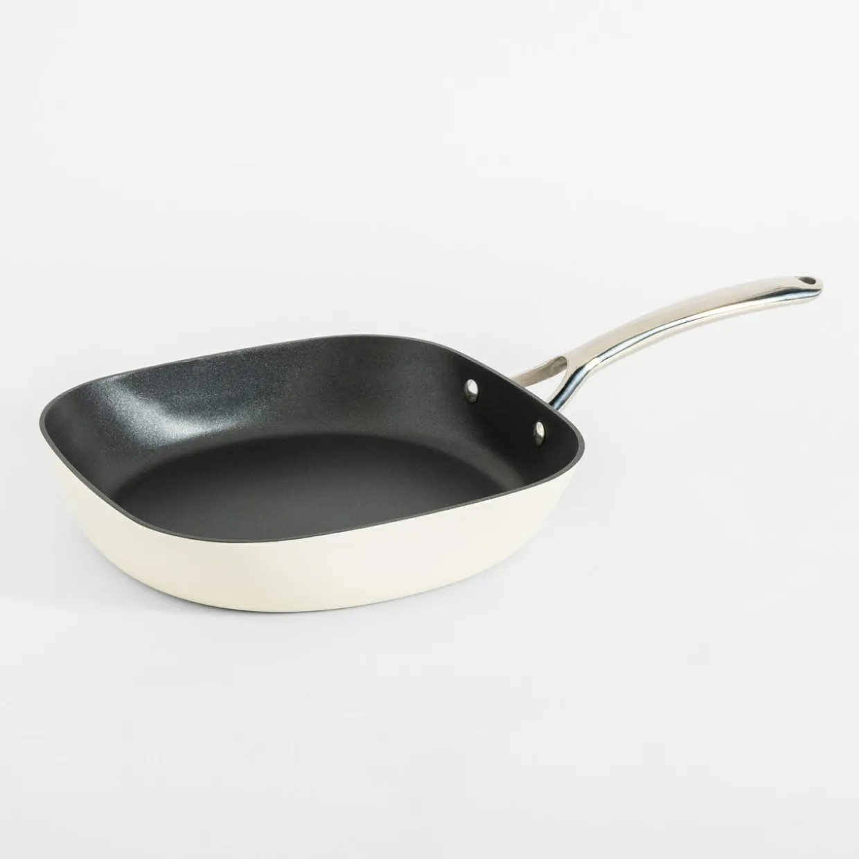 Patelnia na indukcję biała QUADRATO 26 cm