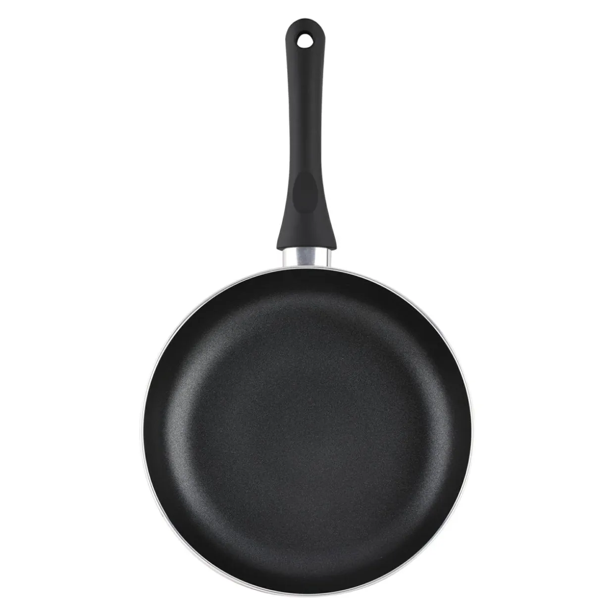 Patelnia na indukcję czarna BASIS 20 cm