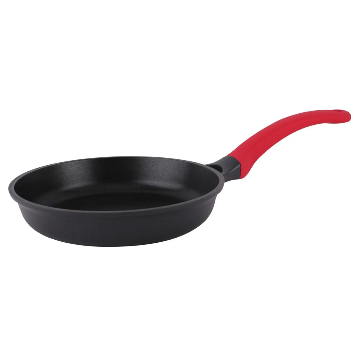 Patelnia na indukcję z czerwoną rączką REVERO 24 cm