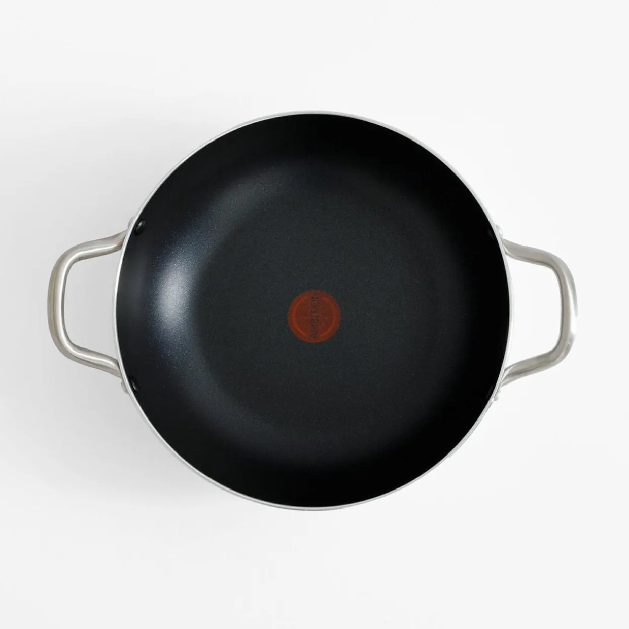 Patelnia wok ze wskaźnikiem nagrzania i powłoką Ilag DOTT 28 cm