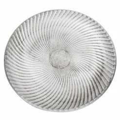 Patera dekoracyjna srebrna 29 cm