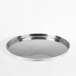 Patera dekoracyjna ze stali nierdzewnej 21 cm