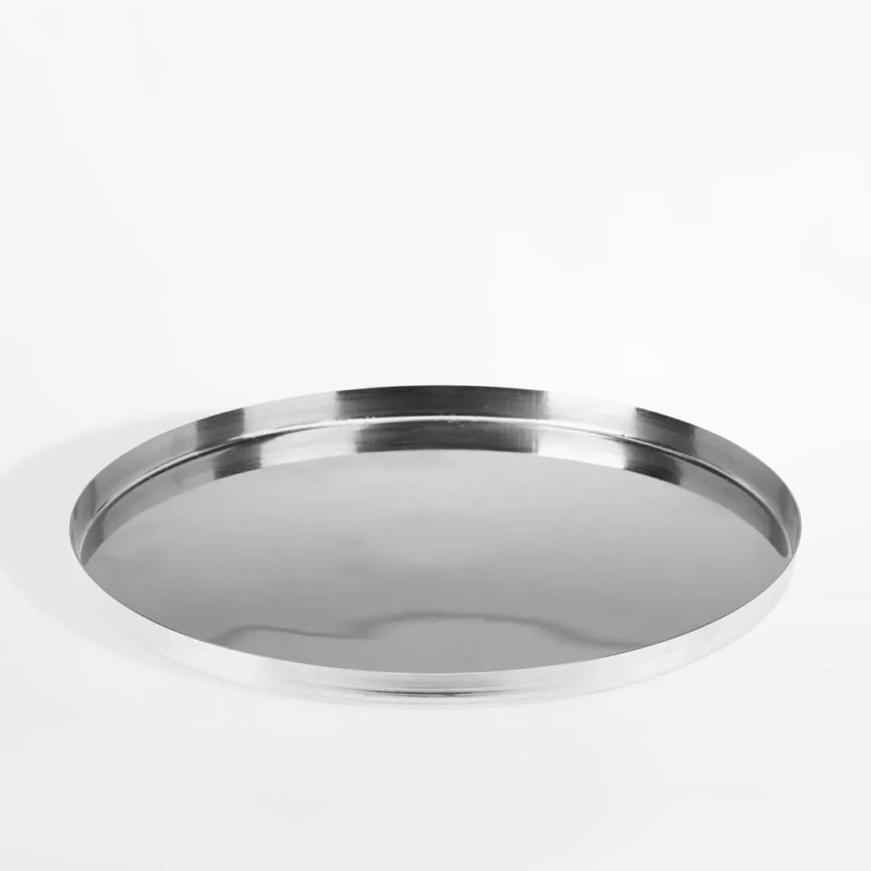 Patera dekoracyjna ze stali nierdzewnej 21 cm