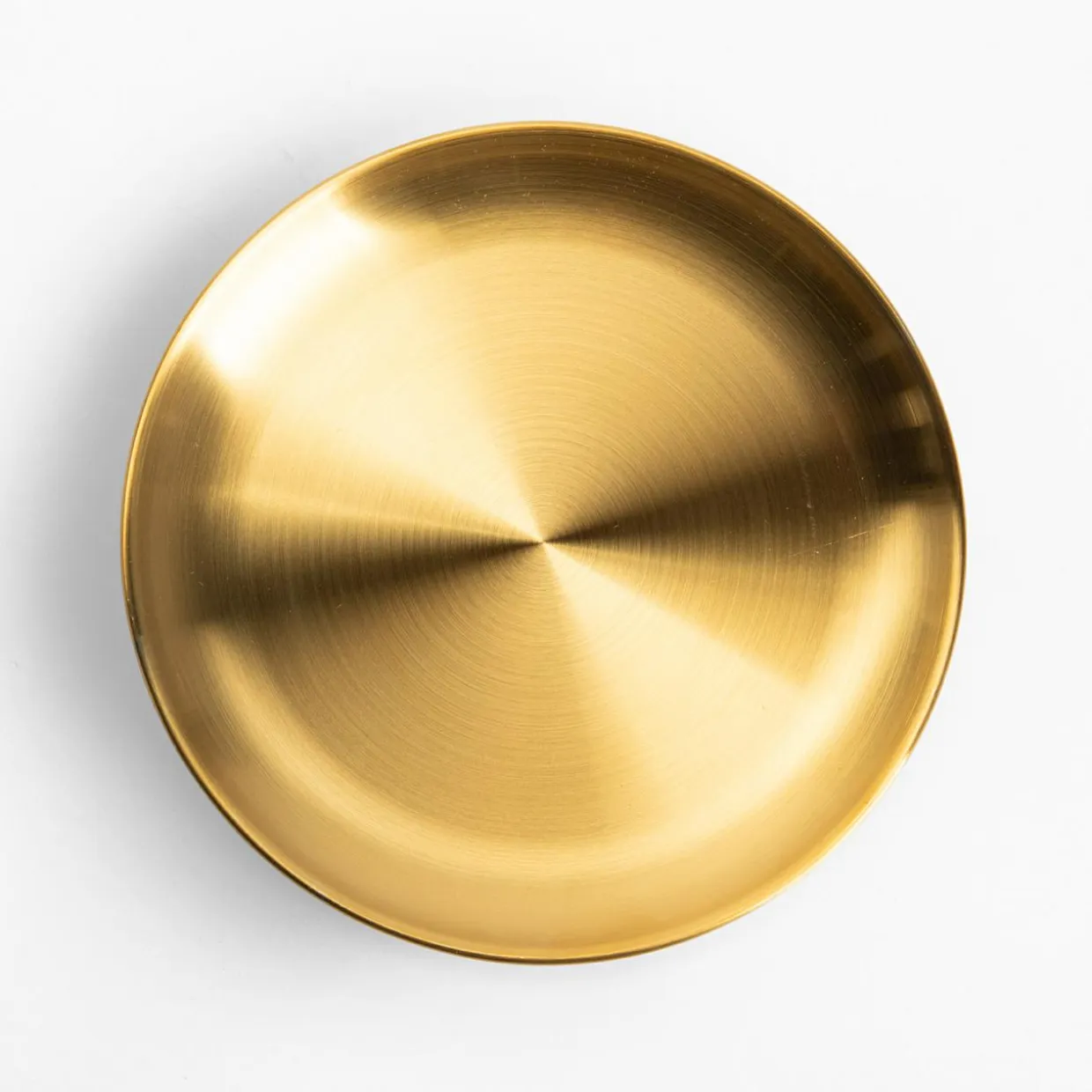 Patera dekoracyjna złota 20 cm