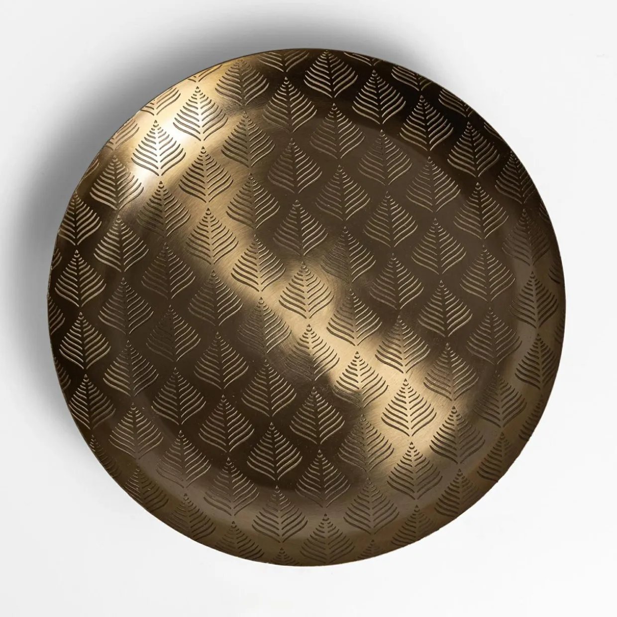 Patera dekoracyjna złota 30 cm