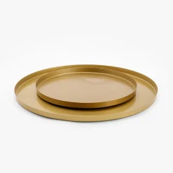 Patera dekoracyjna złota 21 cm