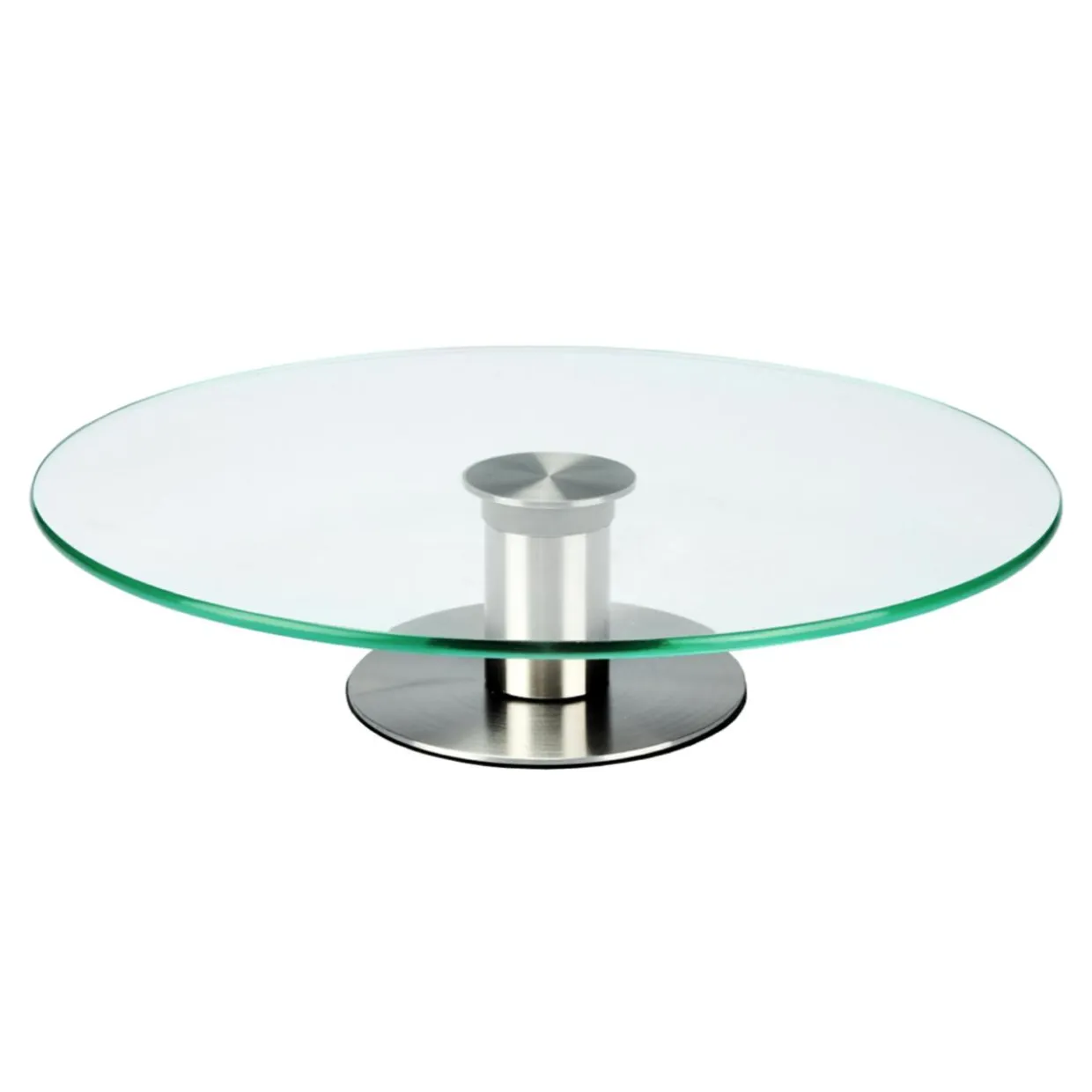 Patera obrotowa szklana 30 cm