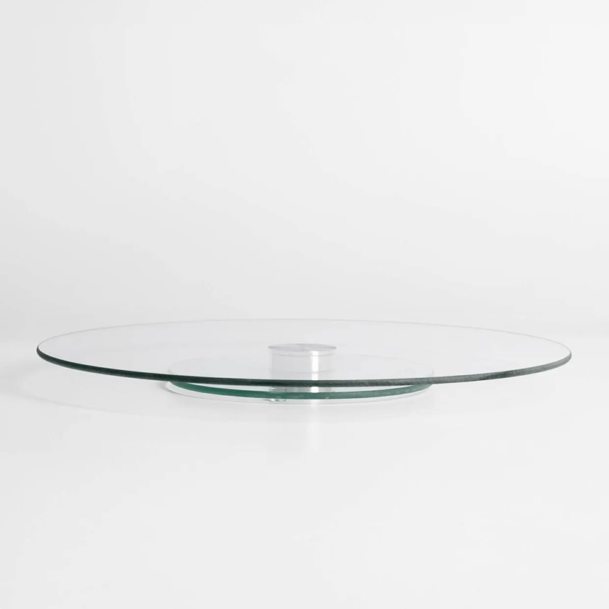 Patera obrotowa szklana 30 cm