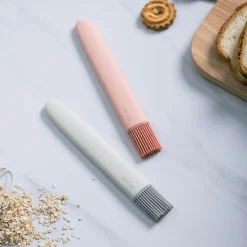 Pędzelek silikonowy kuchenny szary