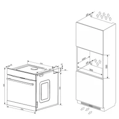 Piekarnik AMICA ED37615V STUDIO OPENUP