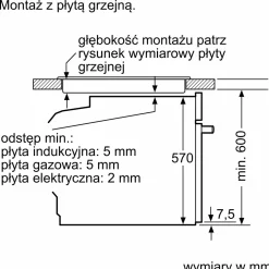 Piekarnik BOSCH seria 4 termoobieg z parą czarny HQA334EB3
