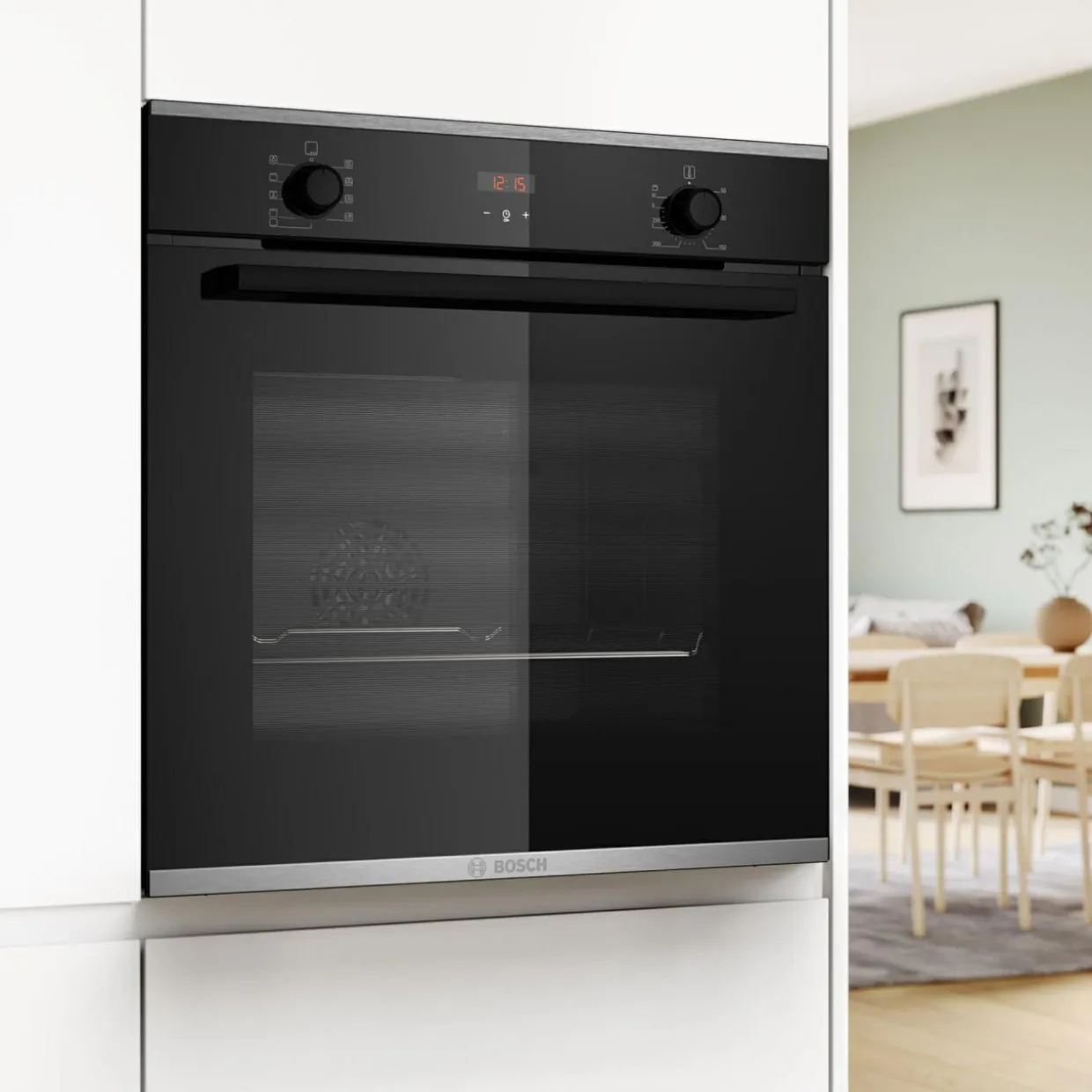 Piekarnik BOSCH seria 4 z termoobiegiem 3D HBA234EB3