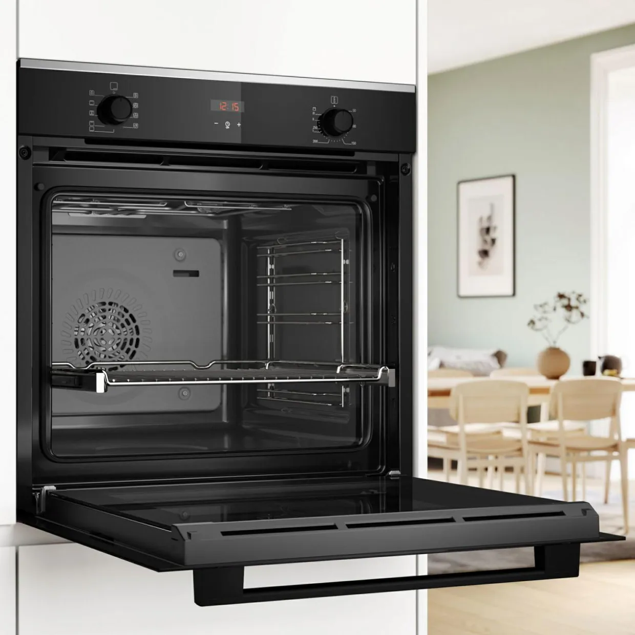 Piekarnik BOSCH seria 4 z termoobiegiem 3D HBA234EB3
