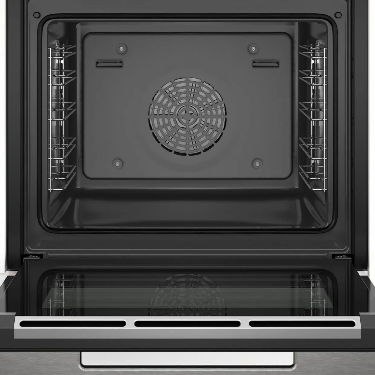 Piekarnik do zabudowy BOSCH seria 8 inox/czarny HBG7363B1