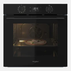 Piekarnik do zabudowy SoftClosing czarny WHIRLPOOL OMK58CU1SB