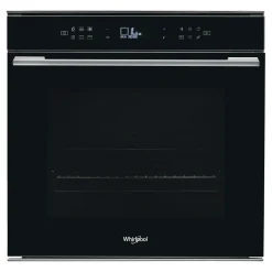 Piekarnik elektryczny do zabudowy samoczyszczący, czarny WHIRLPOOL W7 OM4 4S1 P BL