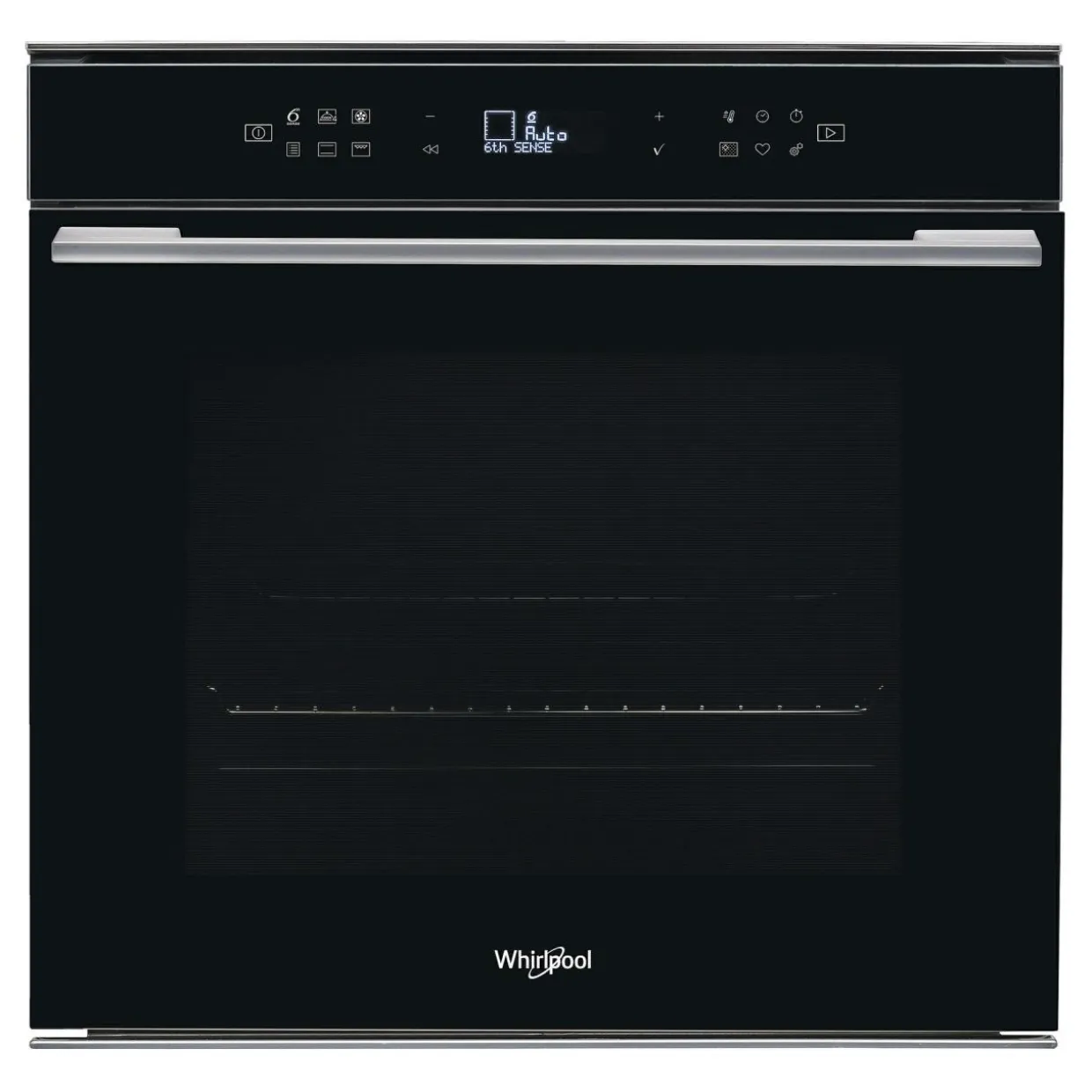 Piekarnik elektryczny do zabudowy samoczyszczący, czarny WHIRLPOOL W7 OM4 4S1 P BL