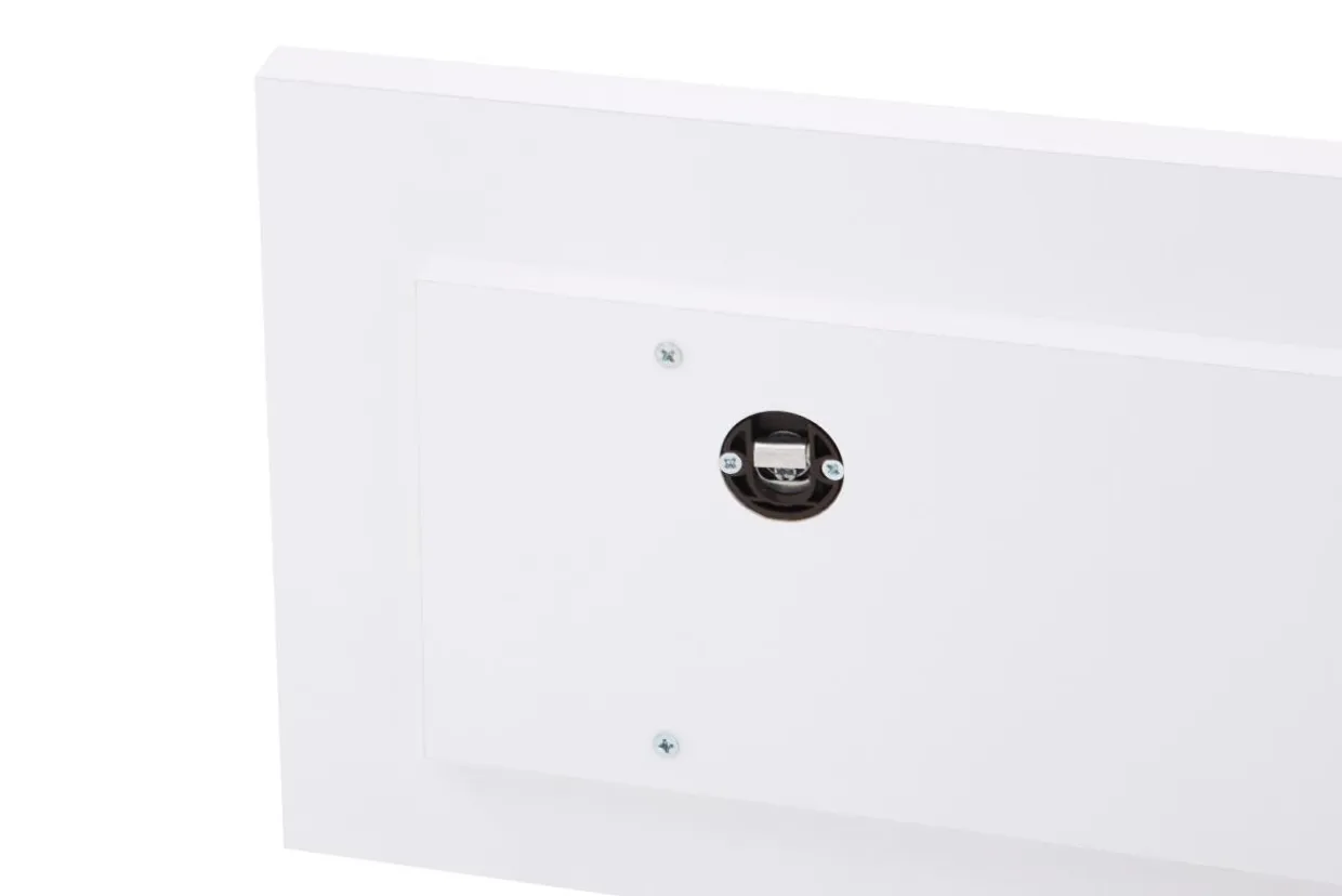 Półka wisząca biała minimalistyczna PLISSEE 140 cm