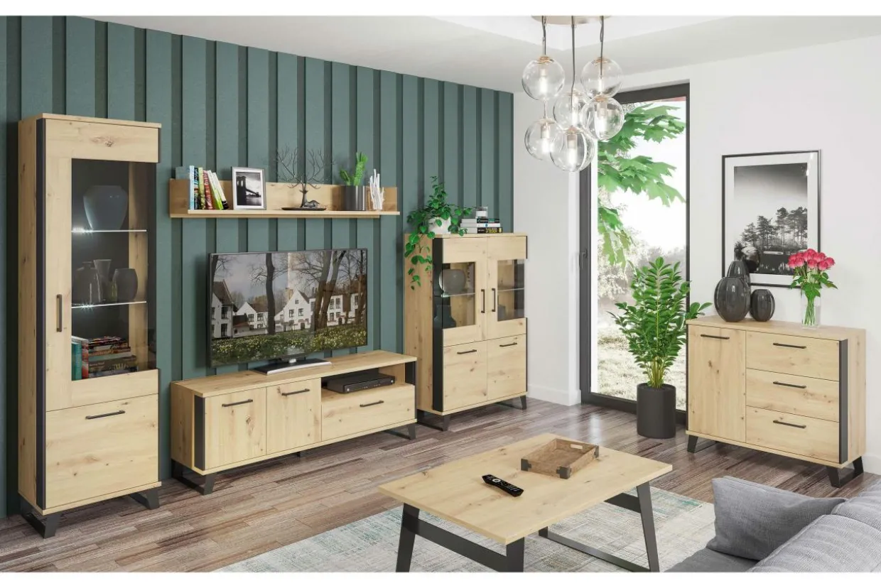 Półka wisząca industrialna LOFT
