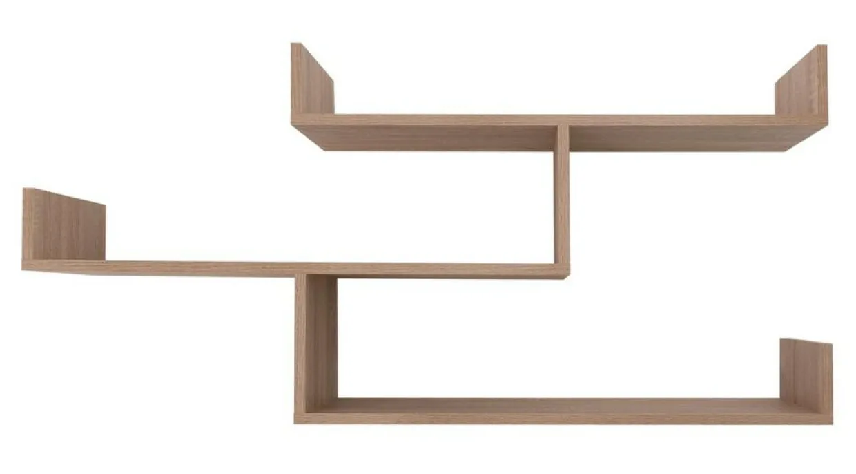 Półki TRIO 80 cm dąb sonoma