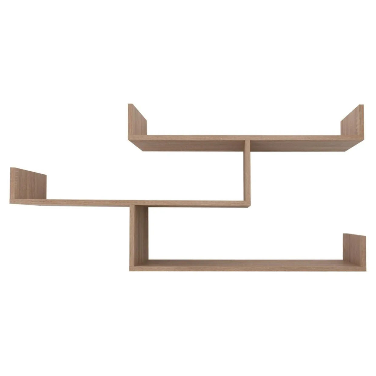 Półki TRIO 80 cm dąb sonoma
