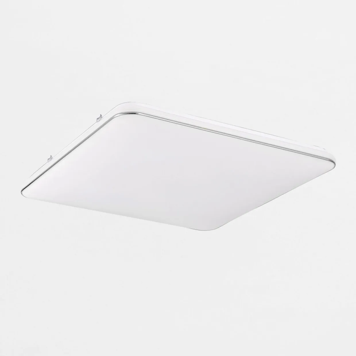 Plafon kwadratowy LED 50W chrom OMAR 53 cm