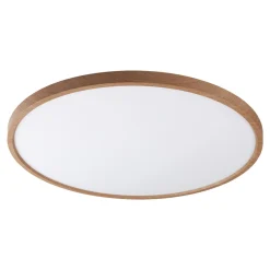 Plafon LED CCT CAMI jasne drewno 40 cm