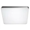 Plafon LED kwadratowy srebrny SIERRA 40 cm