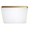 Plafon LED kwadratowy złoty SIERRA 50 cm