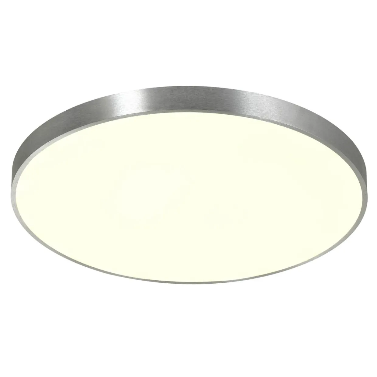 Plafon LED okrągły srebrny SIERRA 60 cm