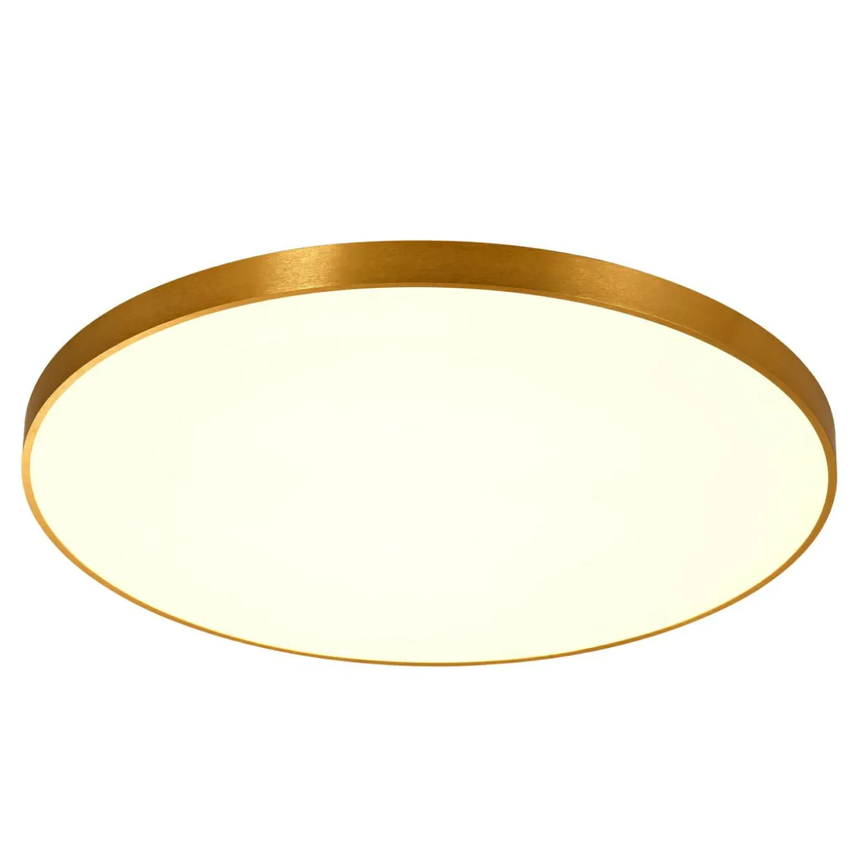 Plafon LED okrągły złoty SIERRA 80 cm