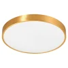 Plafon LED okrągły złoty SIERRA 40 cm
