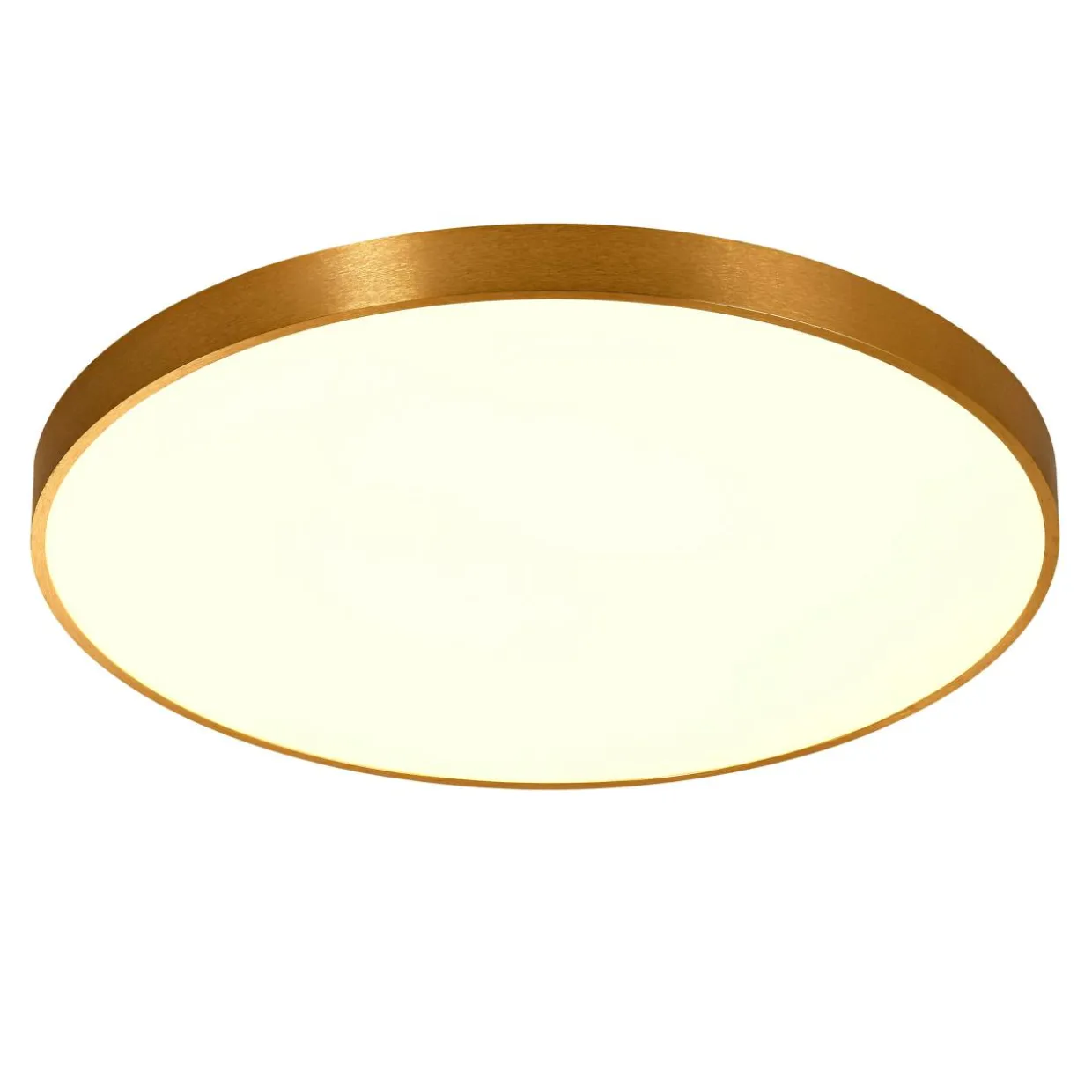 Plafon LED okrągły złoty SIERRA 60 cm
